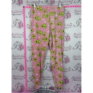Weekend Edition Pink Avocado Lounge Pants